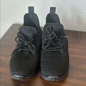 Rampage Black mesh Sneakers Modern Slip-On Design